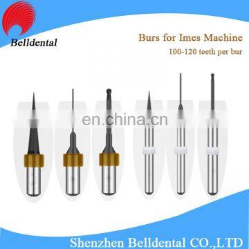 CAD CAM System DLC Coating Dental Zirconia Milling Burs for Imes-icores photo-2