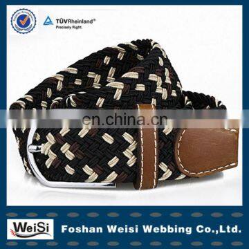 1 inch small pin buckle elastic cotton webbing polyester belt