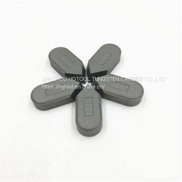 tungsten carbide tipped welding cutting blade YG6 Processing cast iron