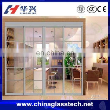 AS2047 standard nosieproof insualted glass aluminum living sliding room door model