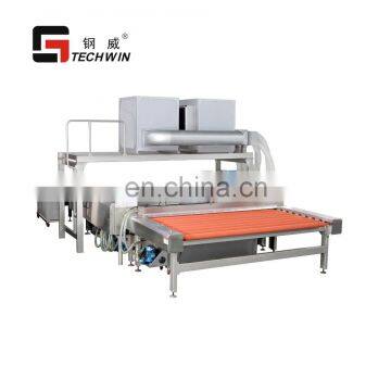 Horizontal glass washing/polishing machine(insulating glass heated roller press machine)in factory price