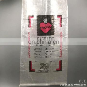 Transparent PP woven grain sacks