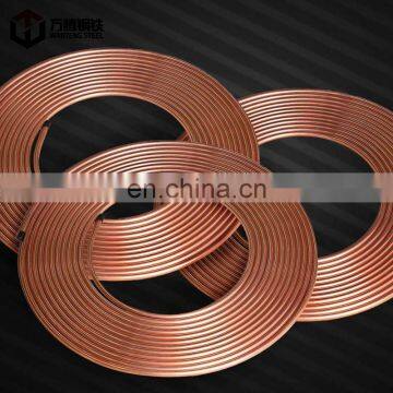 1/4'' pancake coil copper tube, copper pipe