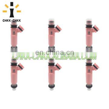 6x 195500-4140 MR507376 fuel injector for car 6G72 3.0 V6 V73