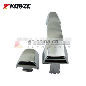 Ручка наружная для двери автомобиля Chrome для Mitsubishi Triton L200 KA4T, Pajero Sport KG4W, KG6W, KH4W, KH9W 5716A032, 5716A031XA photo-3