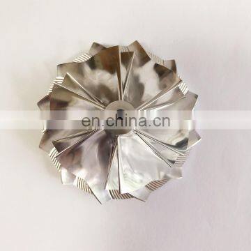K16 54.20/66.56mm 6+6 blades 5324-123-2206 Upgrade  turbo milling/aluminum 2618/billet compressor wheel for TTRS 1855-970-0000 U