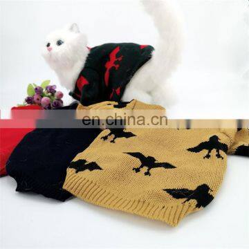 Pet clothes sweater bat pet sweater autumn and winter thick sweater small and medium dogs winter clothing