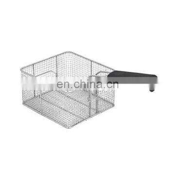 Stainless Steel #201 Electric Utensils Deep Frying Fritteuse Equipment With Strainer Basket photo-2