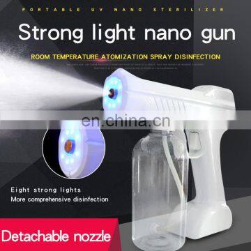 RTS Rechargeable Nano Sanitizante Wireless Automizing Nano Spray Gun Sanitizer for Disinfection Gun photo-3