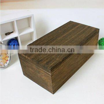 Antique color decorative custom wooden storage boxes