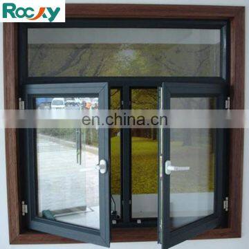 School project application aluminium casement window top-hung window