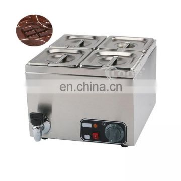 Fast Heating Warmer Equipment 4 Tank Chocolate Melting Machine Hot Chocolate Melters Manufacturer