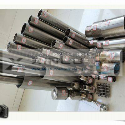 Low carbon Galvanized wedge wire water filter