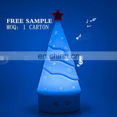 Soft silicone kids night light toy baby nursery lamp for kids