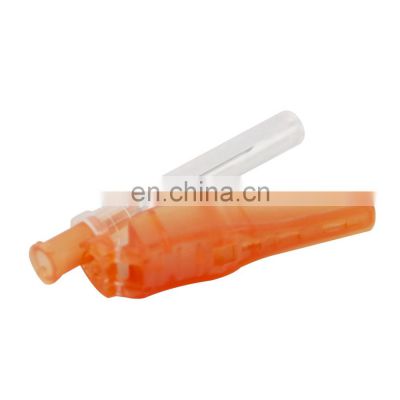 Vaccine syringe with safety needle  safety hypodermic needle 23g