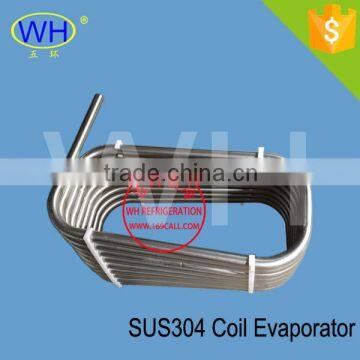 WH Best Quality SUS 304 Coil Evaporator And ISO Certification