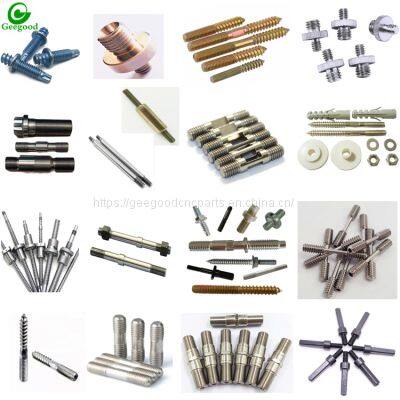 Custom CNC Parts Double End Screws Wholesale photo-3
