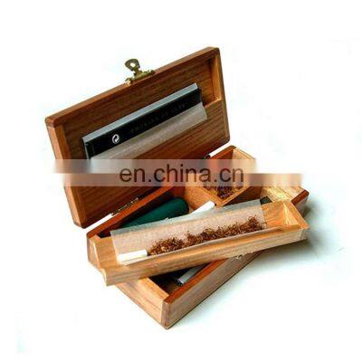 Factory price logo and color customizable wooden humidor wooden cigar packaging box