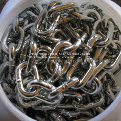Stud Link  Marine Anchor Chains with LR  Certificate