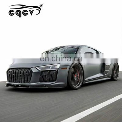 newest carbon fiber body kit for Audi R8 modify to VS look carbon fiber car parts