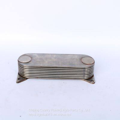 for HOWO Stainless Steel Oil Cooler Core 61800010113 61500010334 WD615 61500010335