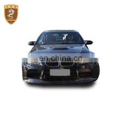 Auto Parts V Style Carbon Fiber Mix Fiberglass Car Body Kit For BNW E92-M3 Front Bumper Fenders photo-2
