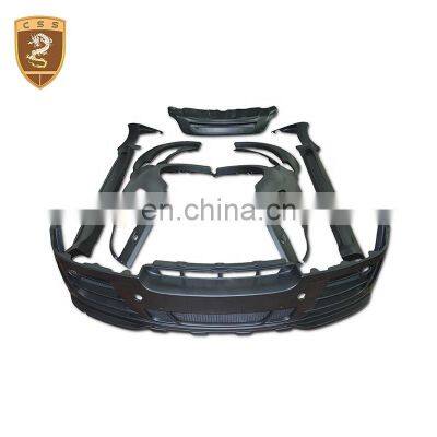 CSS HM Style Body Kit Car Bumper Fenders For BMW X6 E71 FRP Side Skirts