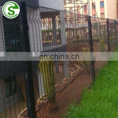 Factory Supply Galvanized 358 Fence Anti Theft No Climb Clear View 358 Mesh Fence Panels