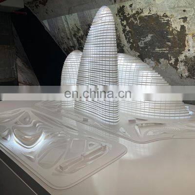 Professional Models Manufacturer of Famous Building Model,3d Printing Building Model Making Metal Building Materials From China photo-4