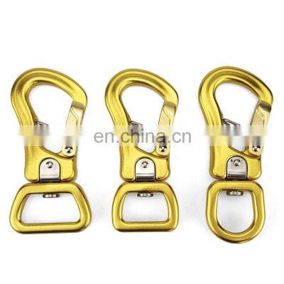Super strength hanging hook with safe lock strong tension metal hook for dog leash