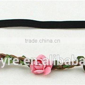 High Quality Artificial Flower Head Wire Wreath For Ladies photo-4