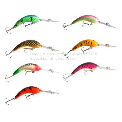 DUUV Ready to Ship 11cm Bionic Hard Fishing Lure with Double Hook for Alice Mouth Bass Fishing 20G