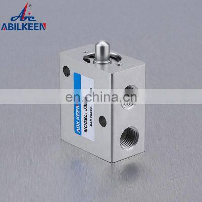 High Quality JM Series Electro JM322 JM322R 1/4 Thread 3 Way Basic Mechanical Valve Pneumatic Valve photo-4