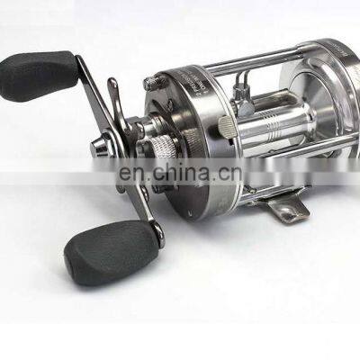 2+1BB Ball Bearings Aluminum Trolling Drum Fishing Reel