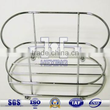 stainless steel wire mesh basket with handle