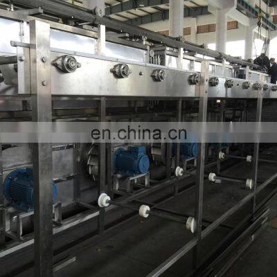 Automatic IQF Shock Freezer Machine Fruits Vegetables Foods Instant Freezer Tunnel Machinery Good Price for Sale photo-4