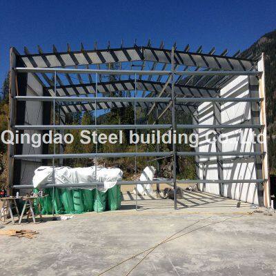 Prefabricated Light Weight Steel Strucuture Frame Warehouse Building/Prefab Steel Metal Warehouse