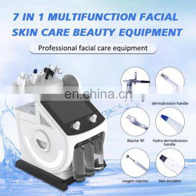 Multifunction 7 in 1 Professional Facial Deep Cleaning Diamond Oxygen Jet Peeling Microdermabrasion Machine photo-4