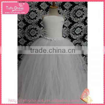 Little girls wedding dresses, long girls puffy dresses, summer evening dresses for young girls