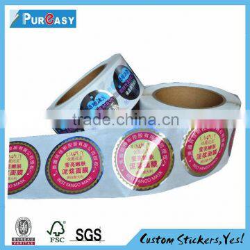 High quality custom adhesive label stickers printing                        
                                                Quality Choice