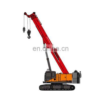 Top brand factory price 50 ton 55 ton crawler crane SCC550A