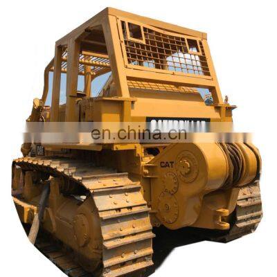 Second hand caterpillar cat original D7G D7 D7H D6H D5H D5G Bulldozer with winch and ripper for sale