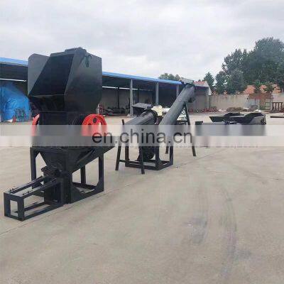 PP PE Crusher Recycled Plastic Extruder Plastic Recycling Machine Pelletizing Sale photo-4
