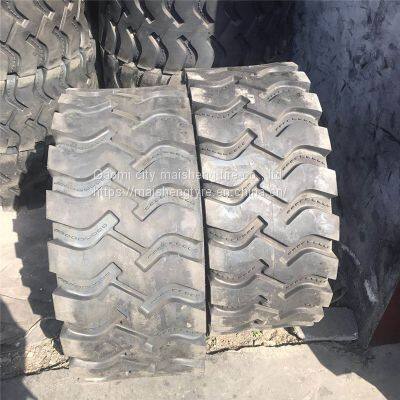 Forklift thickened tire 20.5/70-16 16/70-20 24 half steel wire semi-solid fastene