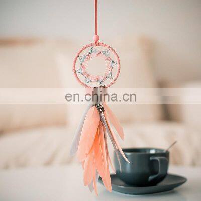 Hanging Decoration Dreamcatcher Small Dream Catchers Handmade Car Pendant Accessories photo-2