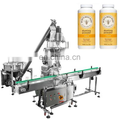 High speed auto small bath salt powder filler filling manufacturing machines