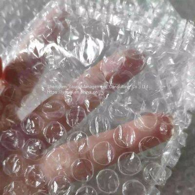 Double Side Air Bubble Packing Film/ Bottle Cargo Protective Packing Film/ Free Cut Air Bubble Film Rolls/ photo-4