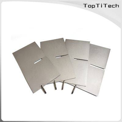 Titanium Electrode Plate for Water Treatment From Toptitech