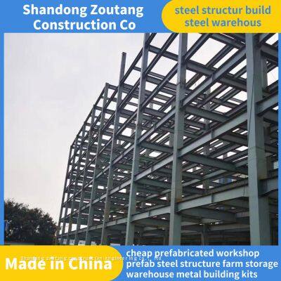 Prefabricated Warehouse Design Industrial Shed Steel Structure Warehouse Building For Sale