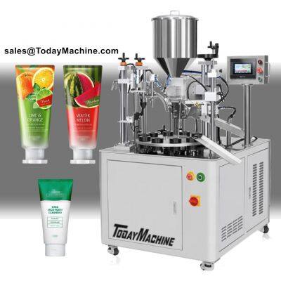 Ultrasonic Soft Tube Filling Sealing Machine for Cosmetics Food